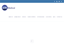 Tablet Screenshot of idrmedical.com